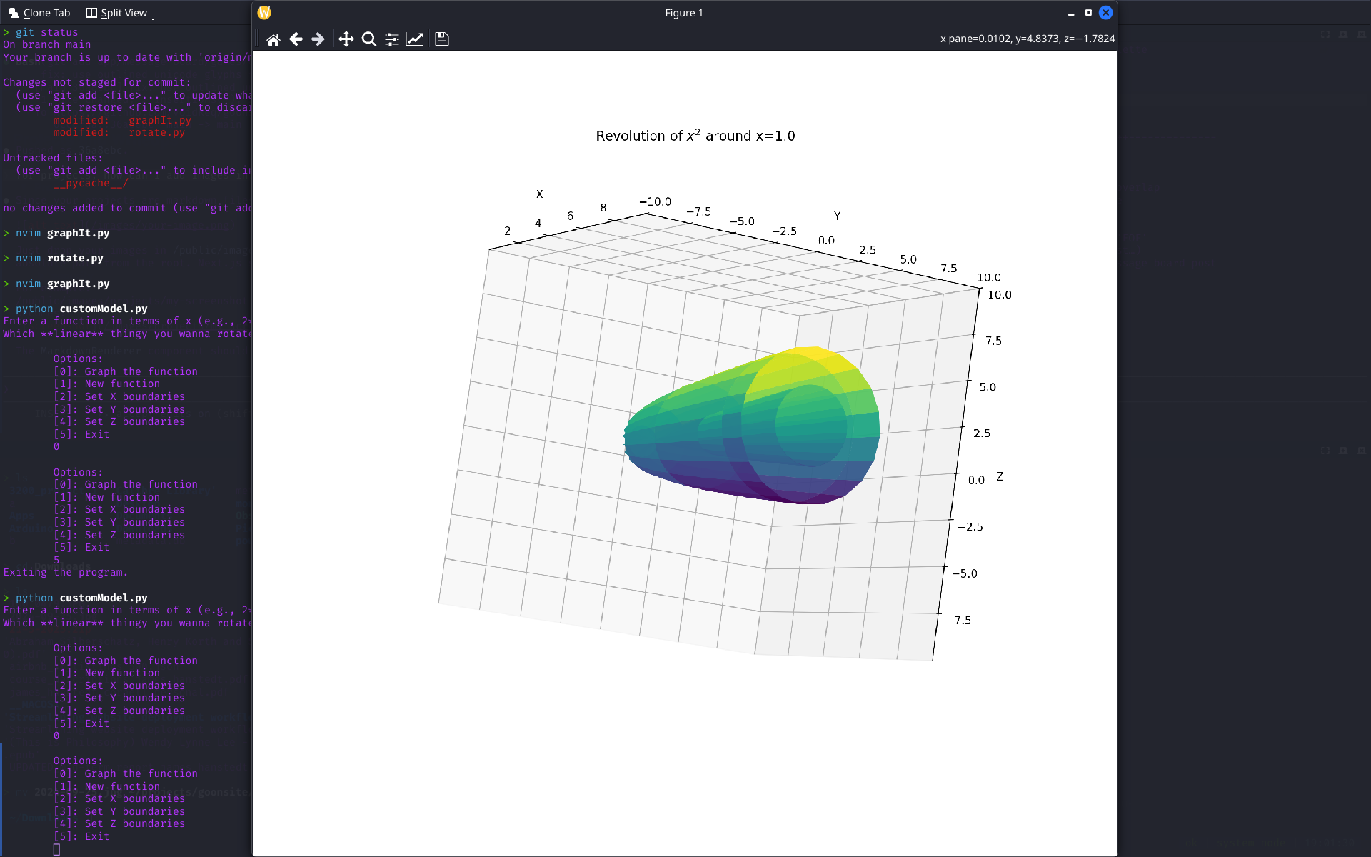 Revolutions 3D Surface